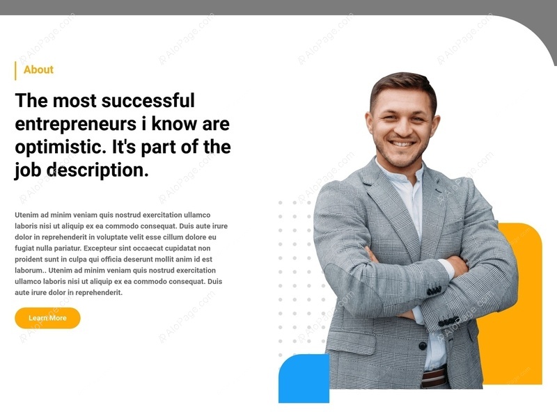 Empowering Entrepreneurial Mindset For Success Website Template