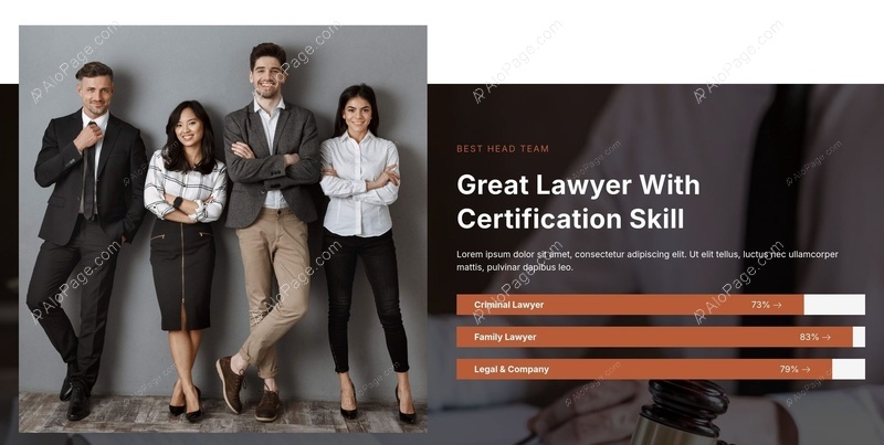 Expert Legal Team With Proven Skills Website Template