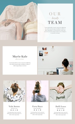 Cover Website Templates