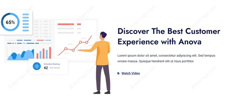 Enhance Customer Experience With Data Insights Website Template