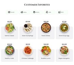 Product List Website Templates