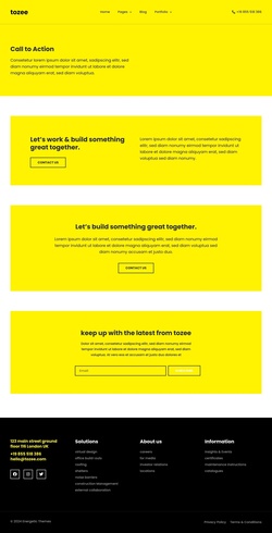 Architecture & Building Website Templates