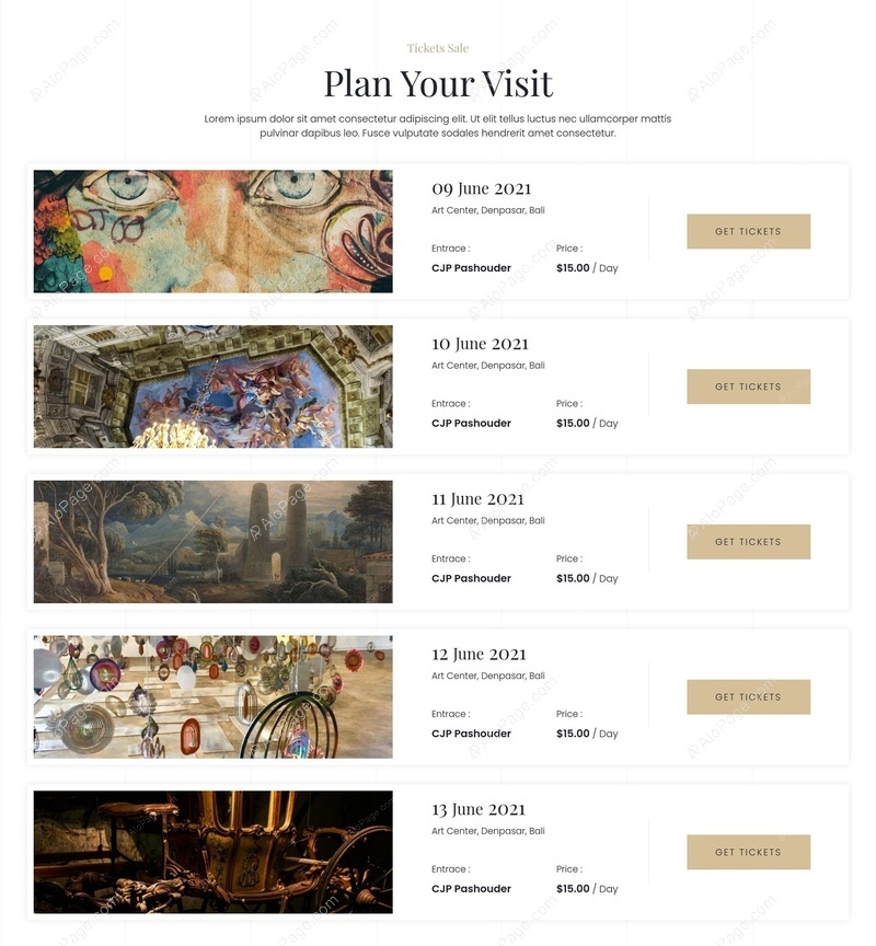 Explore Upcoming Events And Get Tickets Instantly Website Template