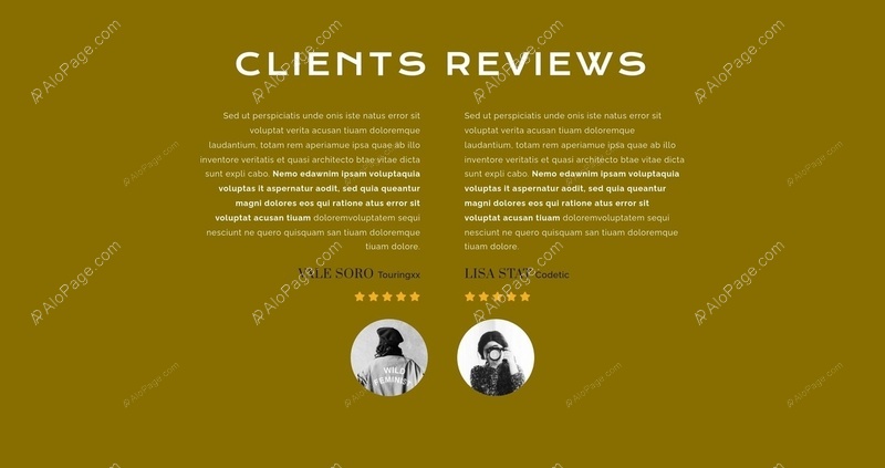 Authentic Client Feedback Website Template