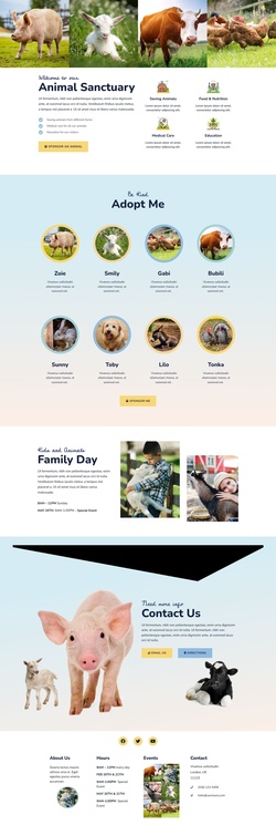 Non-Profit & Religion Website Templates