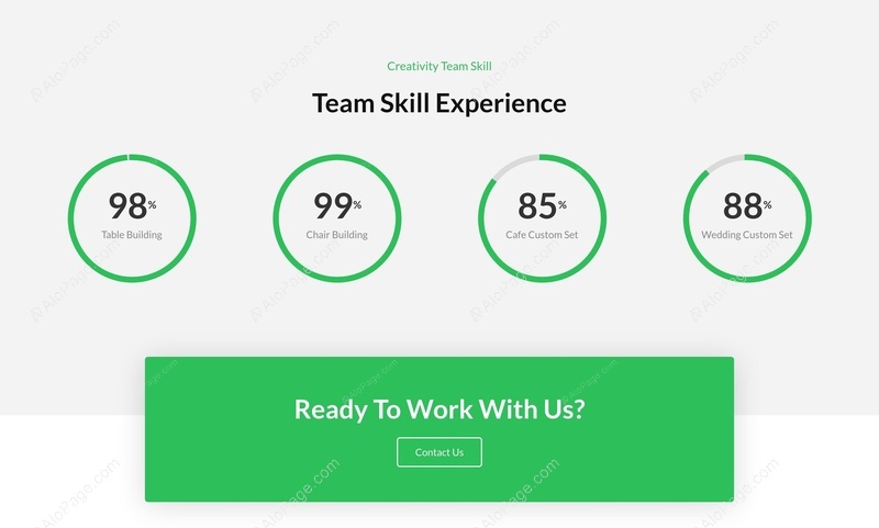 Showcasing Team Skill Experience Website Template