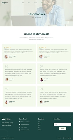 Client Feedback For Content Writing Experts