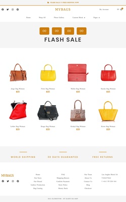 Chic Bag Store With Flash Sales